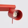Plafon RING 6L czerwony